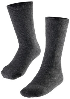 Thermo sokken antraciet extra dik dames Grijs - 36-40
