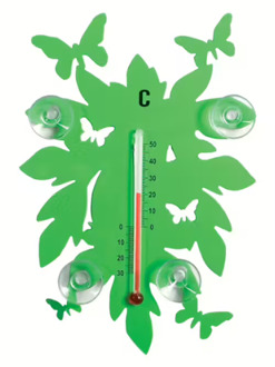 Thermometer groen blad