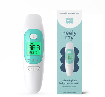 Thermometer - Oorthermometer & Voorhoofd Thermometer - Digitale Koortsthermometer voor Baby & Volwassene - Snel & Nauwkeurig - Inclusief batterijen