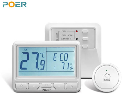 Thermoregulator programmable wireless room digital wifi smart thermostat temperature controller for boiler floor water heating
