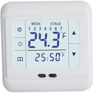 Thermoregulator Touch Screen Heating Thermostat for Warm Floor Electric Heating System Temperature Controller With Kid Lock