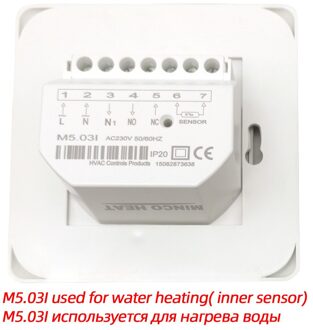 Thermoregulator Voor Vloer Elektrische Kamerthermostaat Handmatige Warme Vloer Kabel Gebruik Termostat 220V 16A Temperatuur Controller 3A water heating1