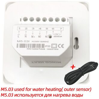 Thermoregulator Voor Vloer Elektrische Kamerthermostaat Handmatige Warme Vloer Kabel Gebruik Termostat 220V 16A Temperatuur Controller 3A water heating2