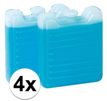 Thermos 4x mini koelelementen set 2 stuks - Koelelementen Blauw