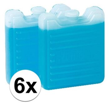 Thermos 6x mini koelelementen set 2 stuks - Koelelementen Blauw