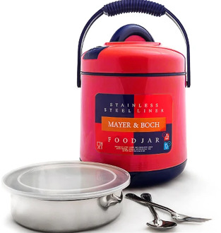Thermos Food 1.9L Plast/Corp m/Col red Mayer & Boch 905-1