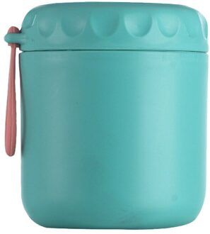Thermos Lunchbox Draagbare Roestvrij Staal Voedsel Soep Containers Thermosflessen Thermocup Soep Cup groen