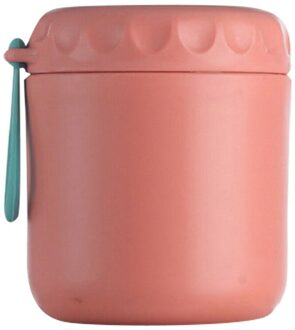 Thermos Lunchbox Draagbare Roestvrij Staal Voedsel Soep Containers Thermosflessen Thermocup Soep Cup Oranje