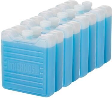 Thermos Mini koelelementen - 12x stuks - 100 gram - 8 x 9 x 2.3 cm - Koelen