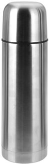 Thermosfles - RVS - 750 ml - isoleerfles - zilverkleurig