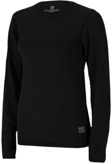 Thermoshirt Dames Basic Naadloos Zwart-L/XL - L/XL