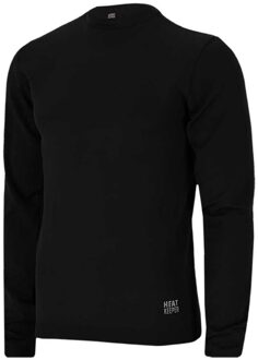 Thermoshirt Heren Basic Naadloos Zwart-XL/XXL - XL/XXL