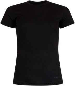 Thermoshirt korte mouw - Sportshirt - Dames - Maat XL - Zwart