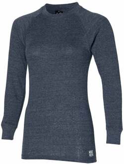 Thermoshirt Lange Mouw Dames Comfort Antraciet Melange-S - S