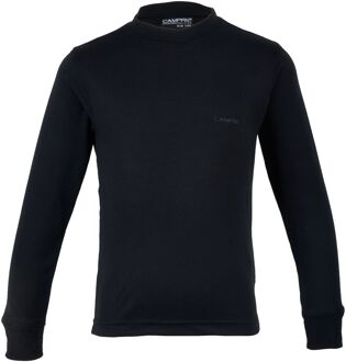 Thermoshirt lange mouw - Sportshirt - Junior - Maat 164 - Zwart