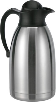Thermoskan - 2 liter - RVS - isoleerkan - warme/koude dranken - koffiekan/theekan