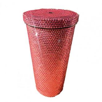 Thermoskan Mooie Draagbare Slijtvaste Multi-Gekleurde Stevige Thermische Mok Voor Wandelen Wandelen Student Water Cup Roze