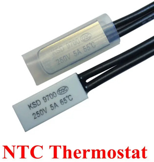 Thermostat 10C-240C KSD9700 10C 15C 20C 25C 35C 35C Bimetal Disc Temperature Switch N/O Thermal Protector degree centigrade