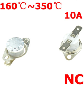 Thermostat Switch 165 170 200 220 250 280 300 DegC NC Normally Close Ceramic Thermal Sensor Temperature Switches KSD301 10A 250V