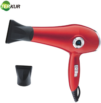 Thermostatic Electricity Hair Dryer 2300W Hairdyer Anion LED Temperature Display Dry Quick Blow Dryer 3 Speed Collecting Nozzle