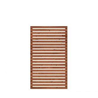 ThermoWood® tuinscherm Tokyo 83 x 140 CM Black