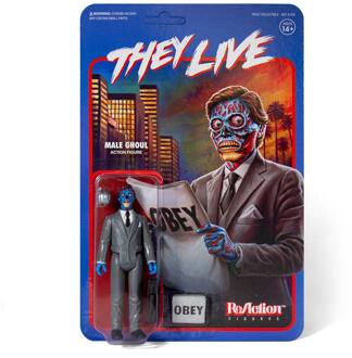 They Live ReAction Action Figure Male Ghoul 10 cm