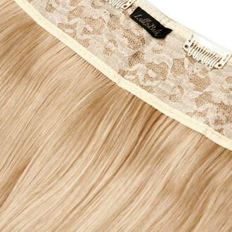 Thick 18 1-Piece Straight Clip in Hair Extensions (Various Colours) - Golden Blonde