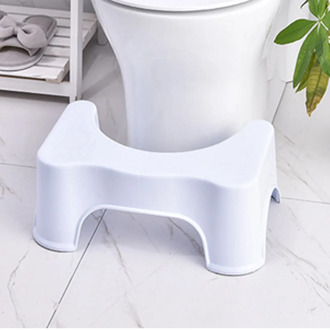 Thickened Non-Slip Bathroom Toilet Step Stool Elderly Woman Child Stool Heightened Stool Baby Anti-Fall Toilet Stool