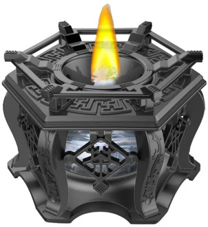 Thickening High Quality Rough Pottery Alcohol Furnace Non-slip Anti-scald Chinese Style Exquisite Alcohol Lamp