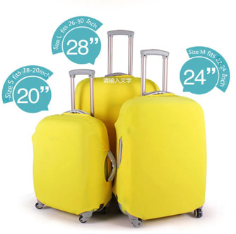 Thicker Suitcase Protective Covers Apply To 18~30 Inch Case,Elastic Luggage Cover Stretch 4 Colors Travel Accessorie