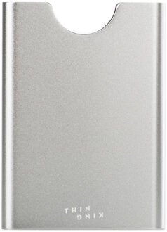 Thin King Gordito Silver Zilver - 8,8 cm x 6,3 cm x 1,0 cm