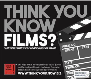 Think You Know Films Box Calendar 2025 - Know, Think You