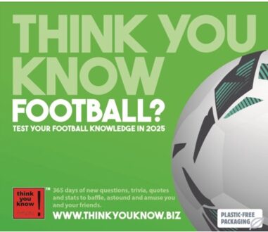 Think You Know Football Box Calendar 2025 - Know, Think You
