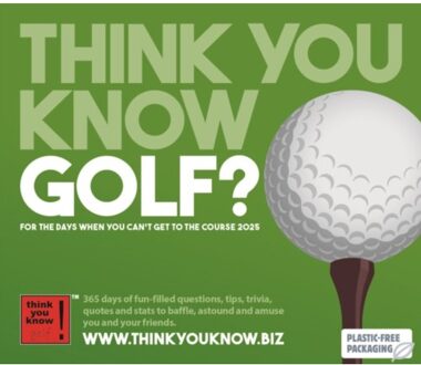 Think You Know Golf Box Calendar 2025 - Know, Think You