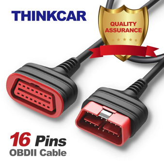 ThinkCar ThinkDiag OBD2 Extension Cable Universal 16 Pin Male to Female Car Diagnostic Extender Cable Automotive OBD 2 Adapter