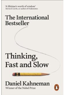 Thinking, Fast and Slow - Boek Daniel Kahneman (0141033576)