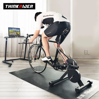 Thinkrider POWER Bike Trainer MTB Road Bicycle Built-in Power-Meter ZWIFT PerfPro preset 5% slope race warm up no need power