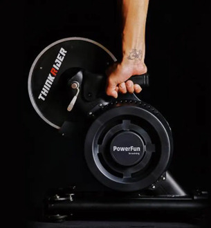 Thinkrider X7 3th MTB Bike Road Bicycle Smart Trainer Built-in Power Meter Bike Trainers Platform For PowerFun Zwift PerfPro