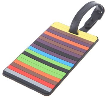 THINKTHENDO Reisbagage Tags Labels Band Naam Adres ID Koffer Bag Bagage Secure 2