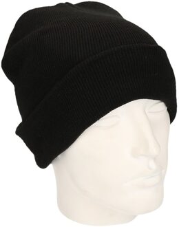 Thinsulate basics wintermuts voor volwassenen - zwart - Acryl - One size