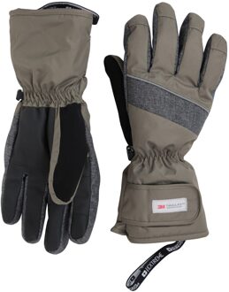 Thinsulate skihandschoenen heren (Kaki Groen)