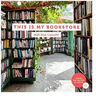 This Is My Bookstore 2025 Wall Calendar - Chronicle Books