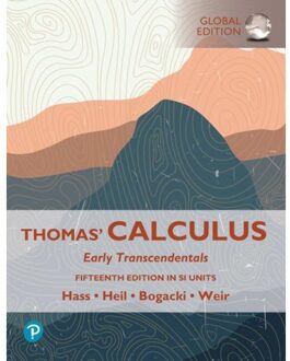 Thomas' Calculus: Early Transcendentals, Si Units - Joel Hass