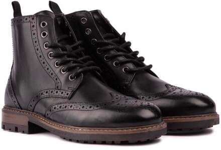 Thomas Crick Nesser Laarzen Zwart