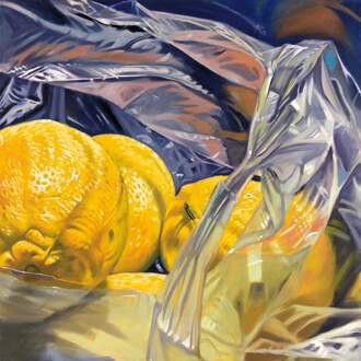 Thomas Freund - Lemon Bag Kunstdruk 98x98cm