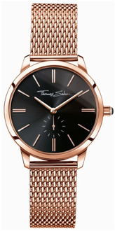 Thomas Sabo Glam Spirit Zwarte Onyx Milanese Horloge Thomas Sabo , Pink , Dames - ONE Size