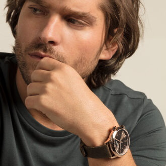 Thomas Sabo Herenhorloge Kwarts Grijs Roségoud