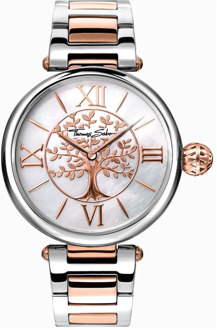 Thomas Sabo NU 15% KORTING: THOMAS SABO kwartshorloge dameshorloge Karma, WA0315-272-213-38 mm zilver