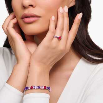 Thomas Sabo Solitaire Ring in Zilver - N