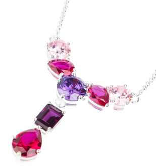 Thomas Sabo Y-vormige zilveren ketting in Zilver